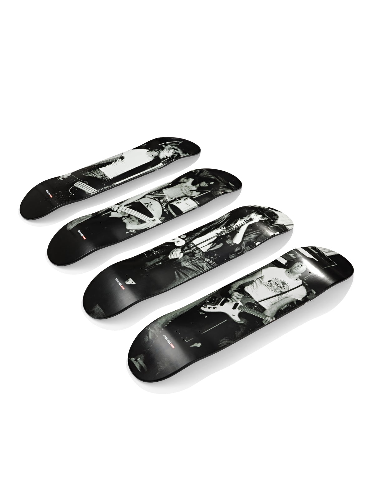 Globe Skateboards x Ramones On Stage Collector's Set 4 DECK SET LIMITED EDITION