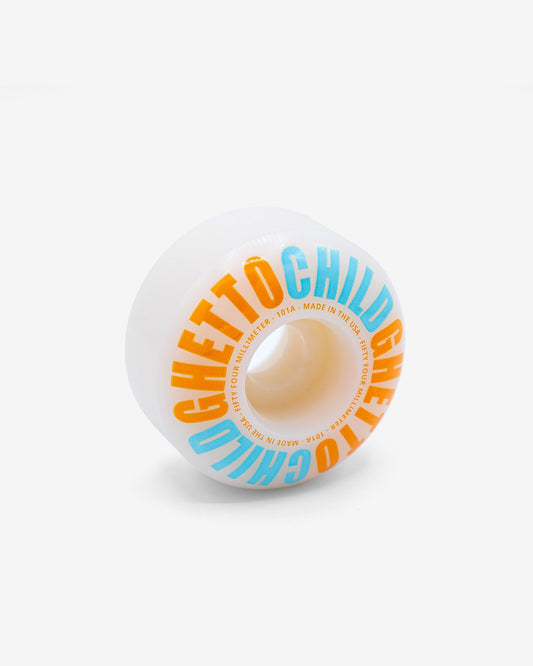 Ghetto Child Skateboard Wheels Classic Logo 54mm 101a