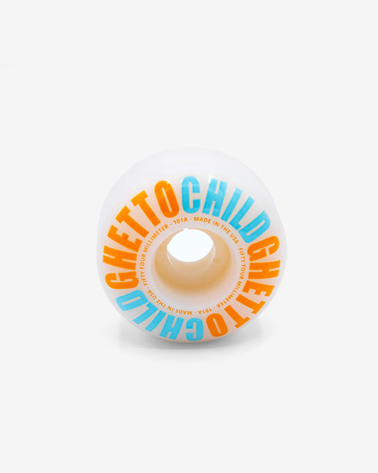 Ghetto Child Skateboard Wheels Classic Logo 54mm 101a