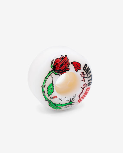 Ghetto Child Skateboard Wheels Mikey Haywood Concrete Rose 53mm 101a