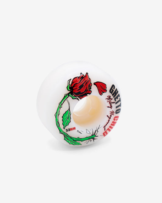 Ghetto Child Skateboard Wheels Mikey Haywood Concrete Rose 53mm 101a