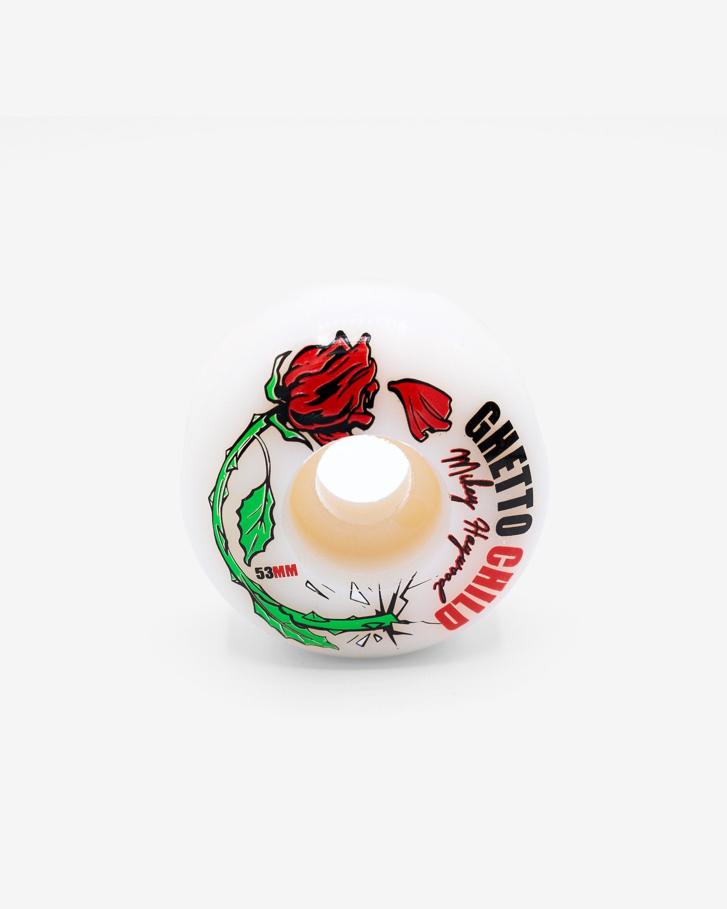 Ghetto Child Skateboard Wheels Mikey Haywood Concrete Rose 53mm 101a