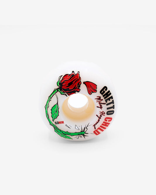Ghetto Child Skateboard Wheels Mikey Haywood Concrete Rose 53mm 101a
