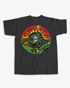 Ghetto Child Wheels Tee Magic Black Premium Skateboard T Shirt