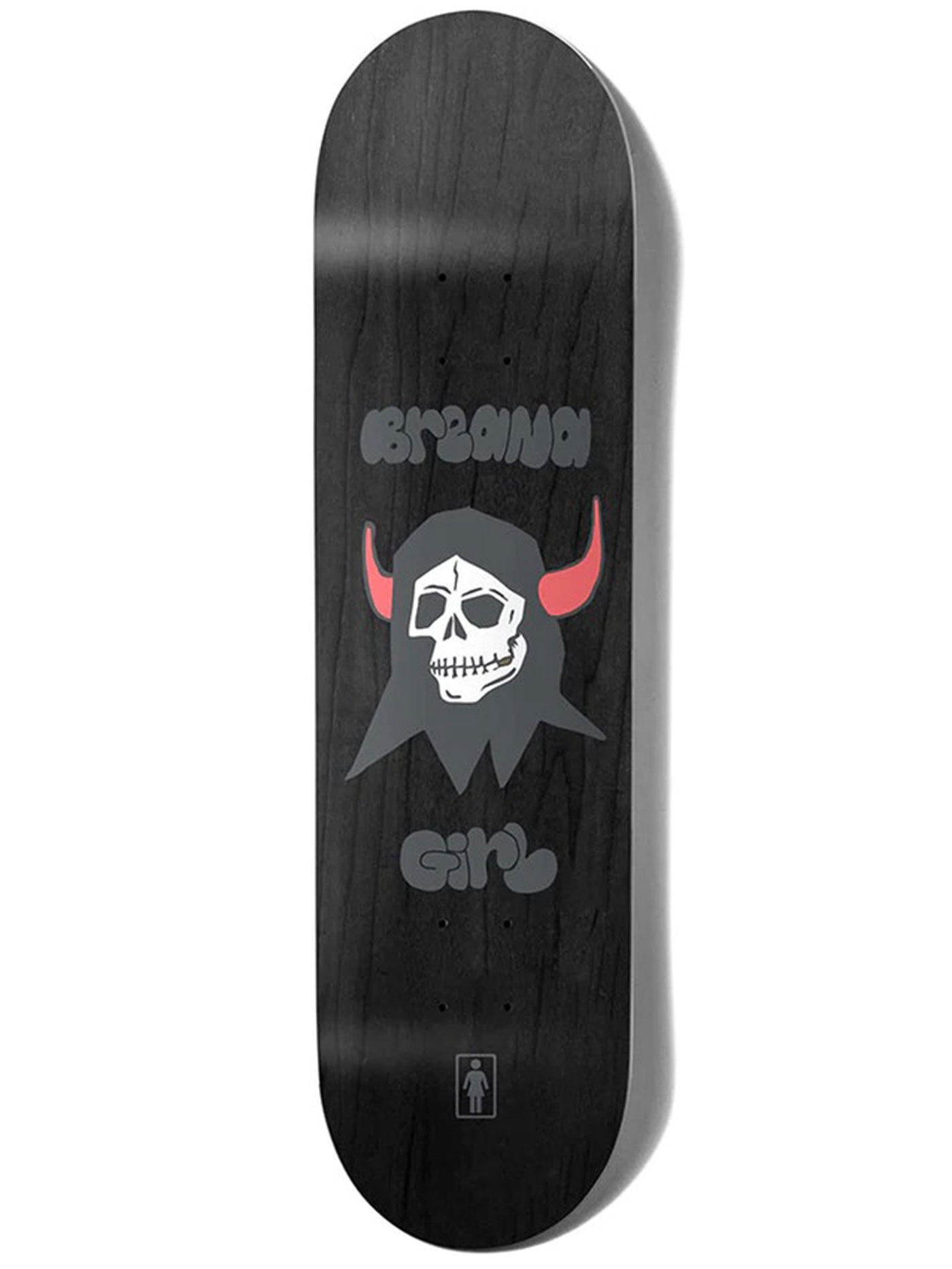 GIRL Skateboard Deck Breana Geering Good Time Goth 8.25"