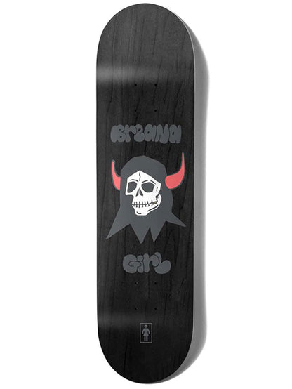 GIRL Skateboard Deck Breana Geering Good Time Goth 8.25"