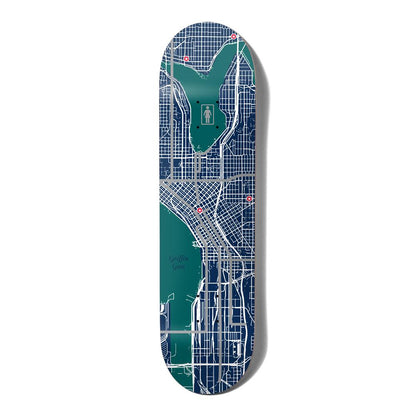 GIRL Skateboard Deck Griffin Gass Pin Point One-Off WR41 8.5"