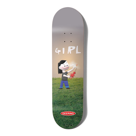 GIRL Skateboard Deck New Pro One Off WR42 Breana Geering 8.25"