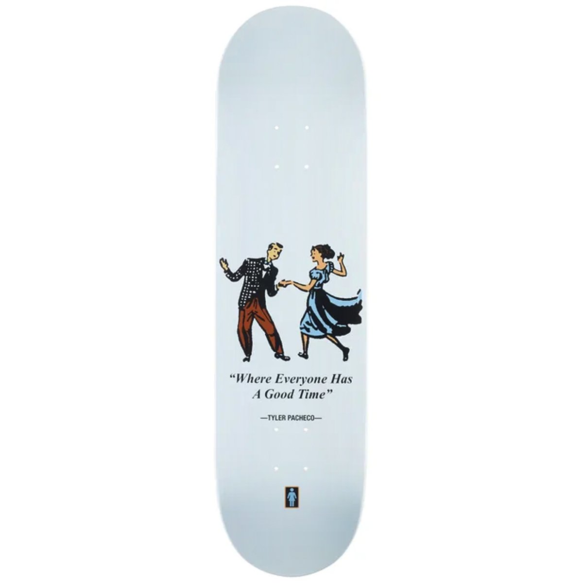 Girl Skateboard Deck Tyler Pacheco Good Time One Off 8 375 Wr41