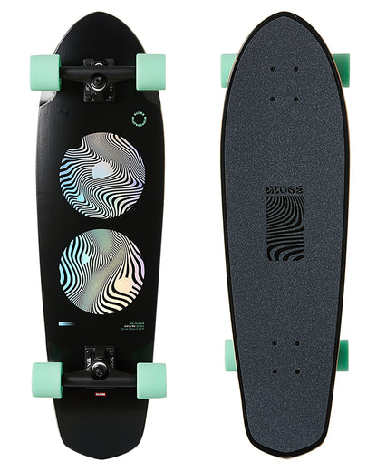 Globe Complete Skateboard Big Blazer Black/Green 32" Cruiser