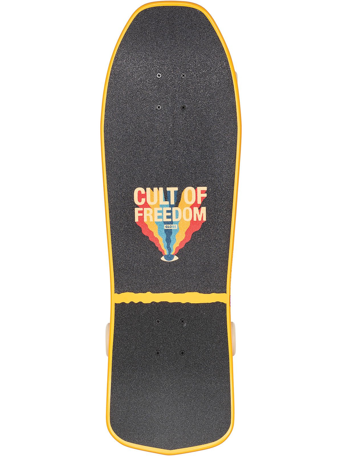 Globe Complete Skateboard Blaster Cult of Freedom/Wavehead 9.25"
