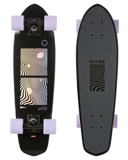 Globe Complete Skateboard Blazer Black/Purple 26" Cruiser
