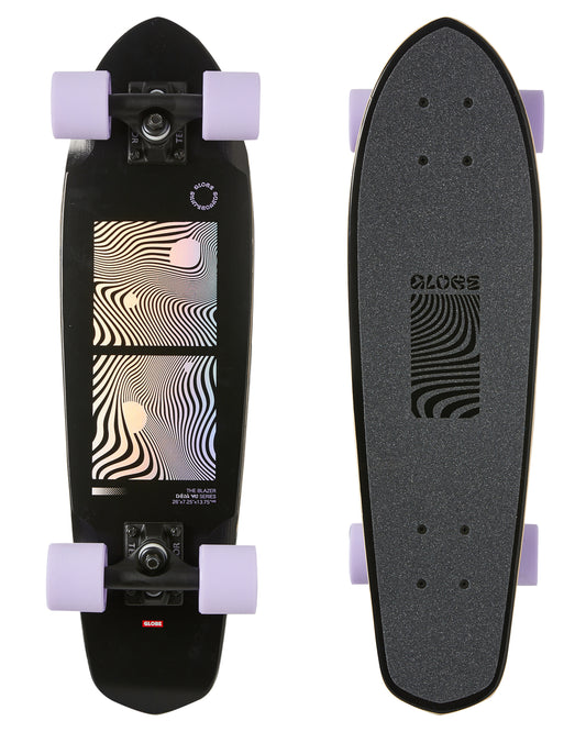 Globe Complete Skateboard Blazer Black/Purple 26" Cruiser