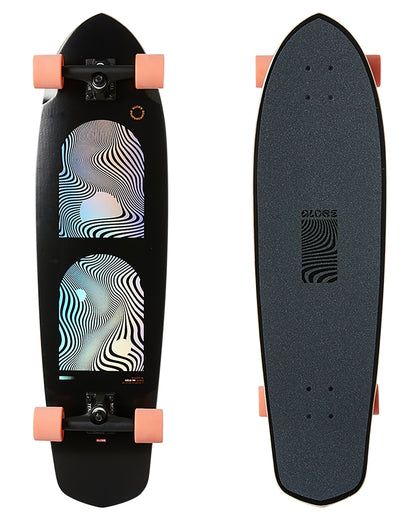 Globe Complete Skateboard Blazer XL Black/Orange 36" Cruiser