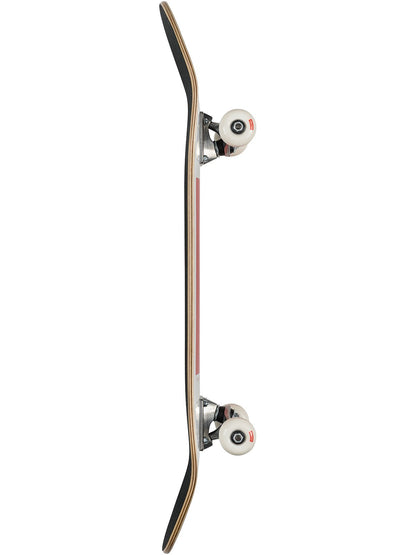Globe Complete Skateboard G0 Block Serif White/Red 8"