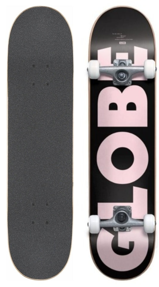 Globe Complete Skateboard G0 Fubar Black/Pink 8"