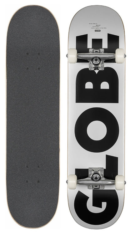 Globe Complete Skateboard G0 Fubar White/Black 8"