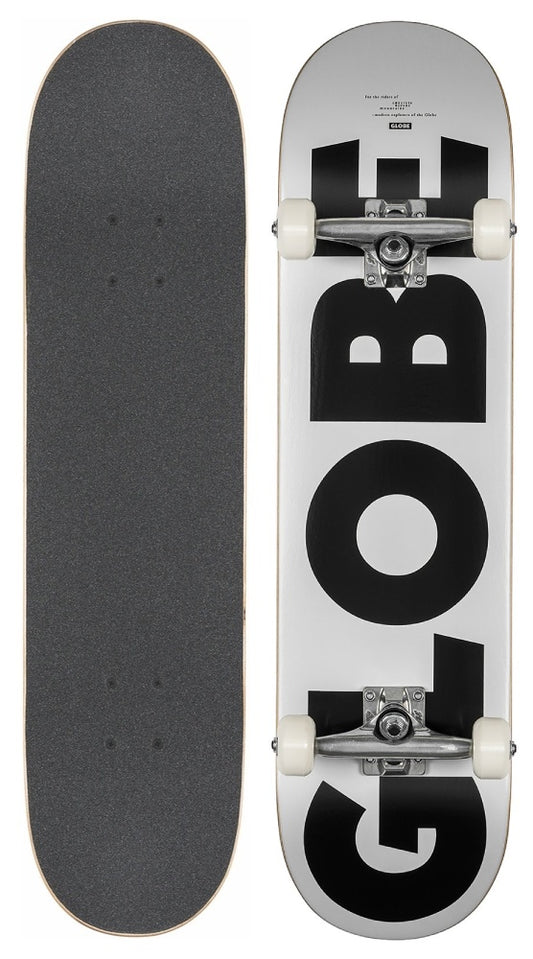 Globe Complete Skateboard G0 Fubar White/Black 8"