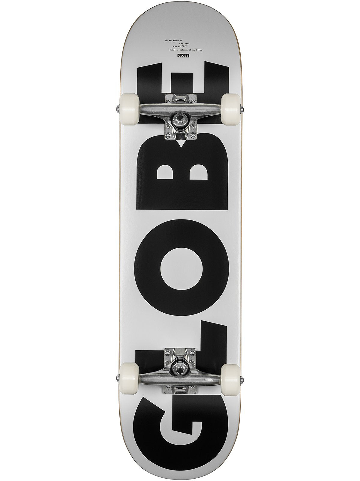 Globe Complete Skateboard G0 Fubar White/Black 8"