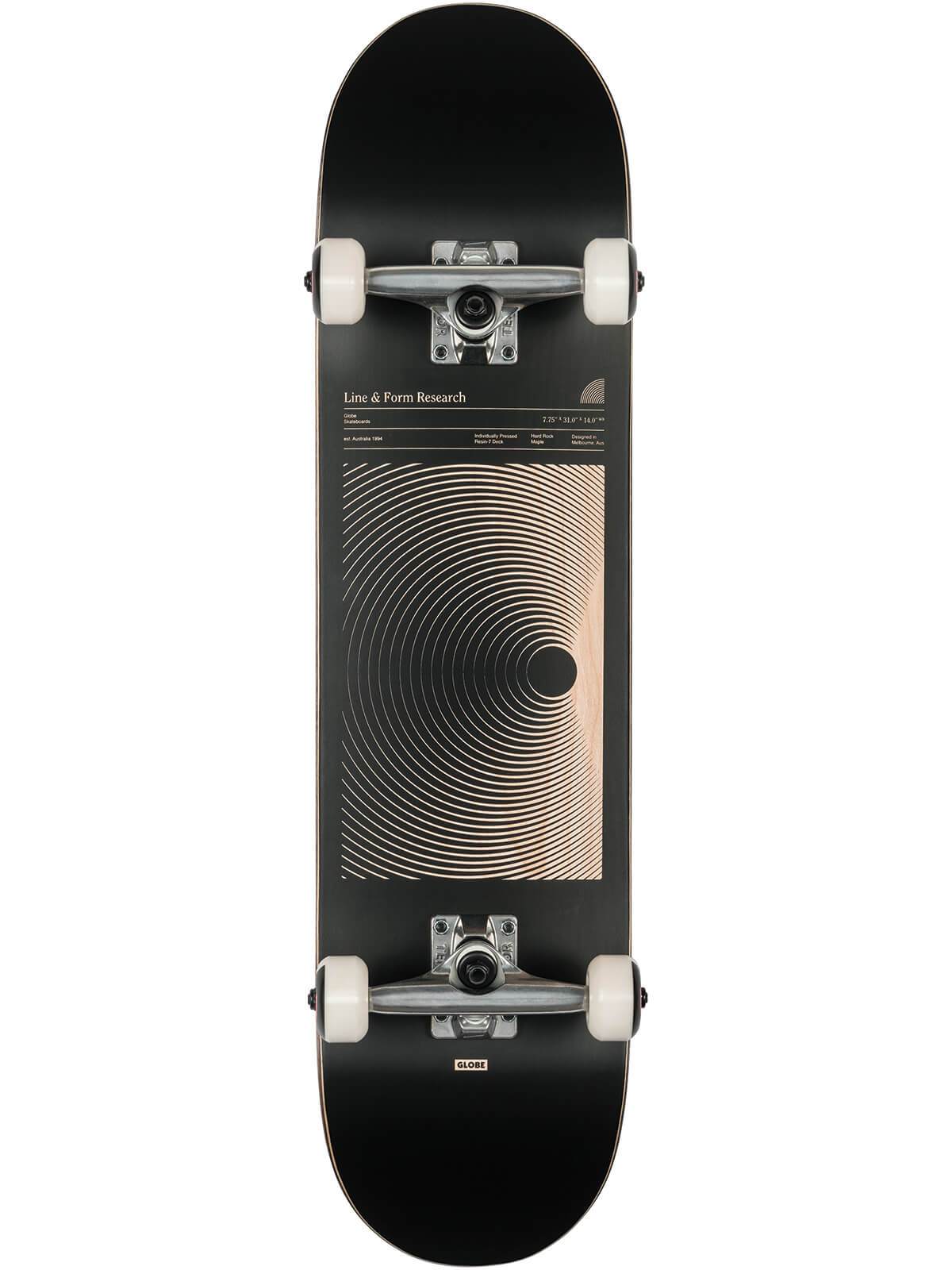 Globe Complete Skateboard G1 Lineform Black 7.75"