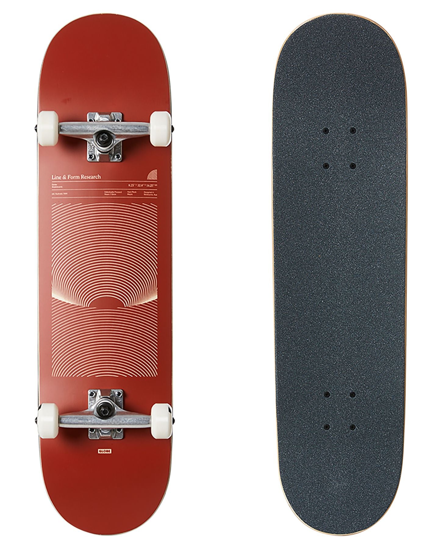 Globe Complete Skateboard G1 Lineform Cinnamon 8.25"
