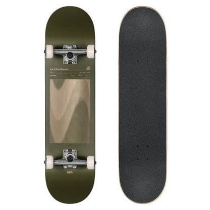 Globe Complete Skateboard G1 Lineform Olive 8"