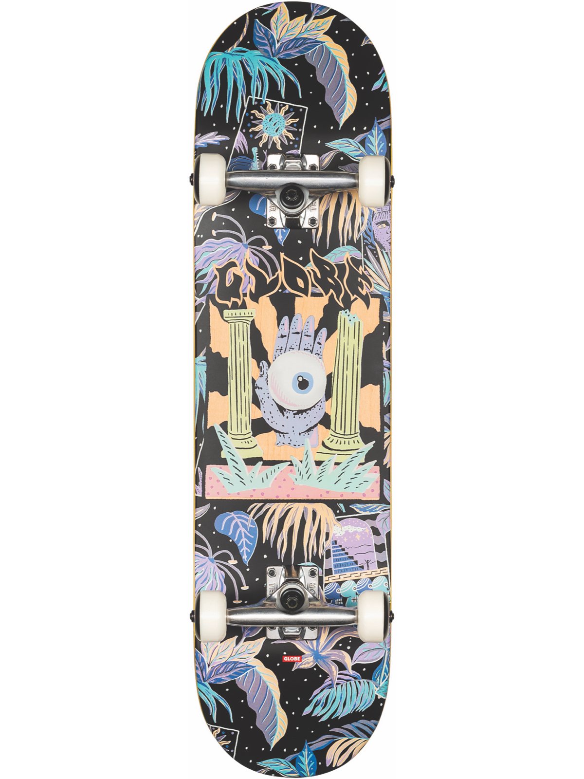 Globe Complete Skateboard G1 Stay Tuned Black 8"