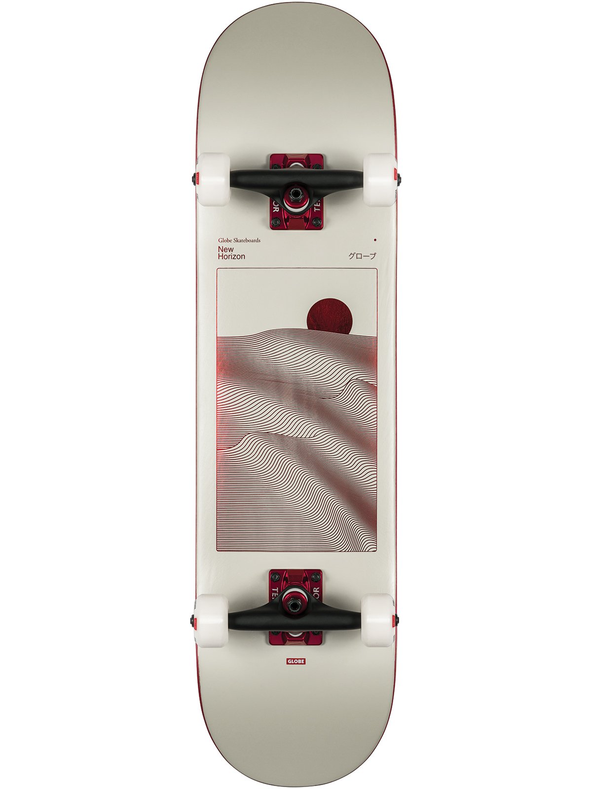 Globe Complete Skateboard G2 Parallel Off-White Foil/Horizon 8"