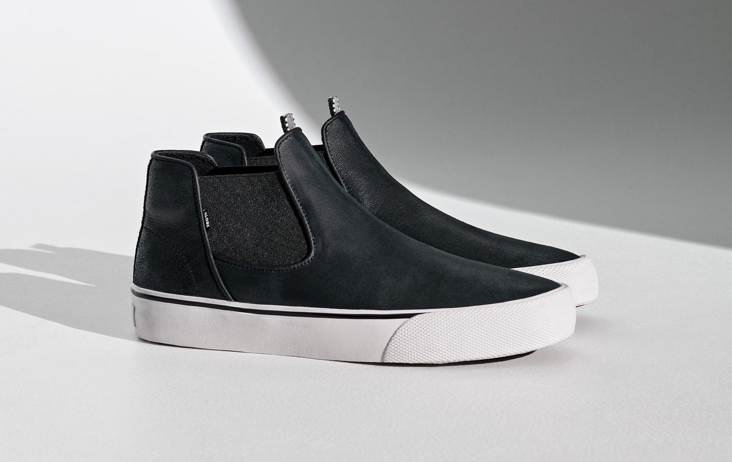 Globe Shoes Dover Black Distress/Gillette USA Size Skateboard Sneakers