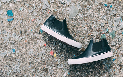 Globe Shoes Dover Black Distress/Gillette USA Size Skateboard Sneakers