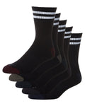 Globe Socks 5 Pack Carter Crew Assorted Size 7 11 Skateboard Sox