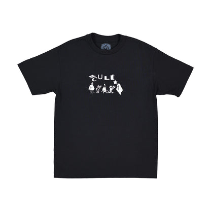 Glue Skateboards Tee Join Us Black Skateboard T-Shirt