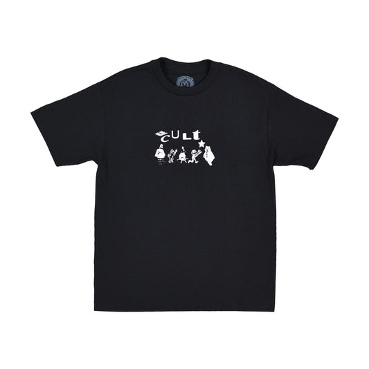 Glue Skateboards Tee Join Us Black Skateboard T-Shirt
