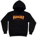 Thrasher Hood Godzilla Black Skateboard Jumper Sweater