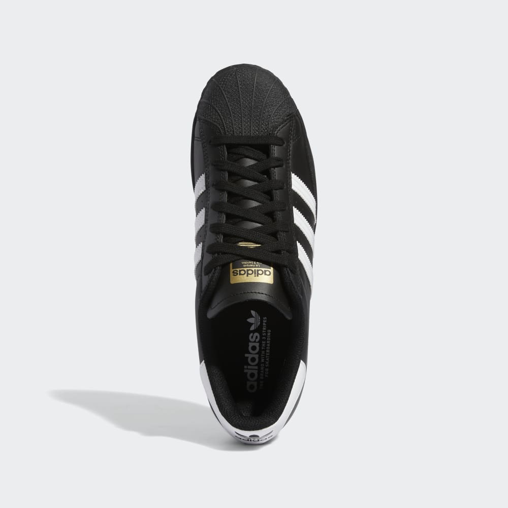 Adidas Shoes Superstar Adv Black White White Us Size Skateboard Sneakers
