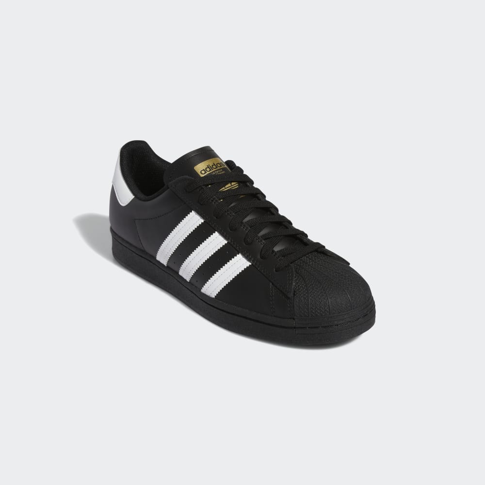 Adidas Shoes Superstar Adv Black White White Us Size Skateboard Sneakers