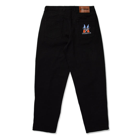 GX1000 Pants Dimethyltryptamine Black Skateboard Trousers