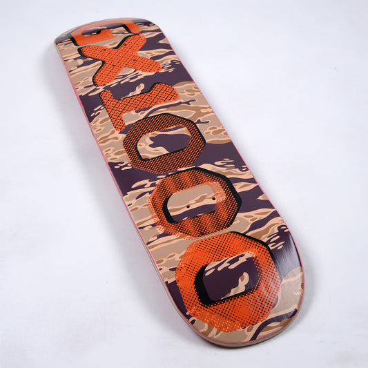GX1000 Skateboard Deck OG TIGER CAMO 8.5"