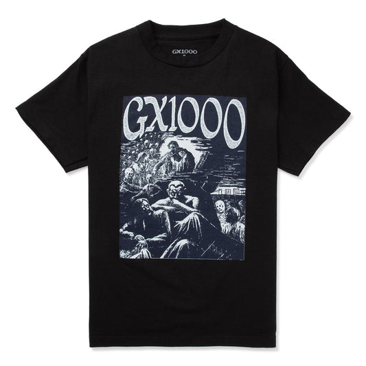 GX1000 Tee Ghoul Black Premium Skateboard T-Shirt