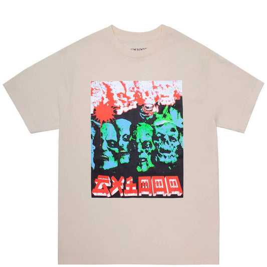 GX1000 Tee Zombie Cream Premium Skateboard T-Shirt