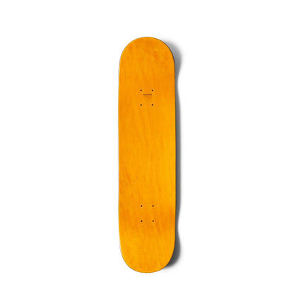 GX1000 Skateboard Deck Split Veneer Yellow Teal 8.5"