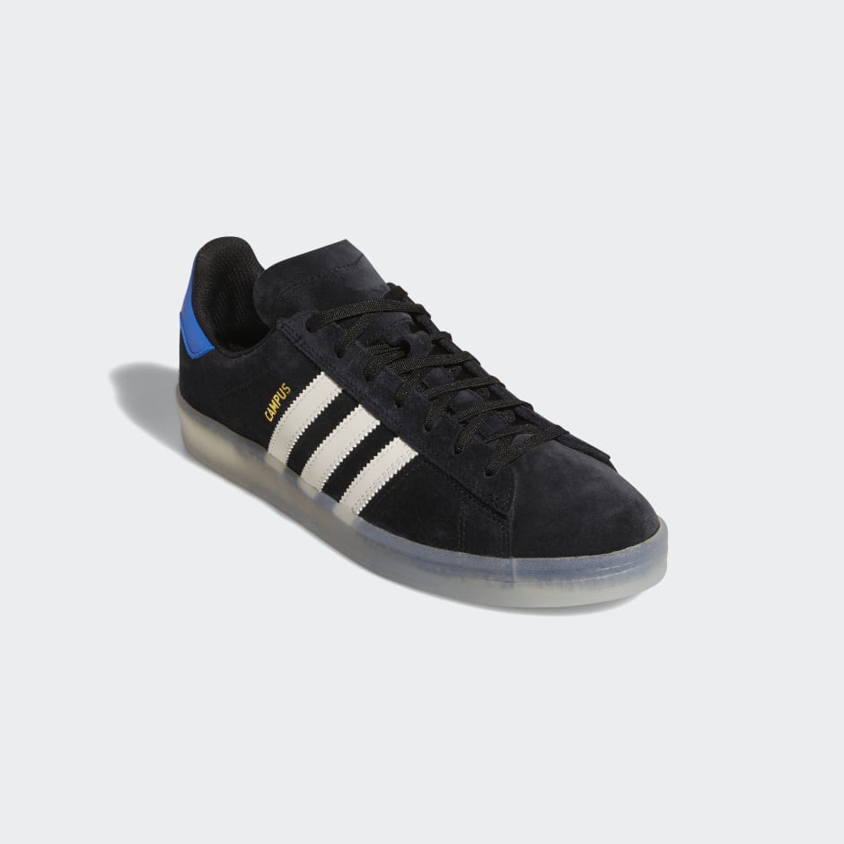 Adidas Shoes Campus Adv X Maxallure Black White Blue Us Size Skateboard Sneakers