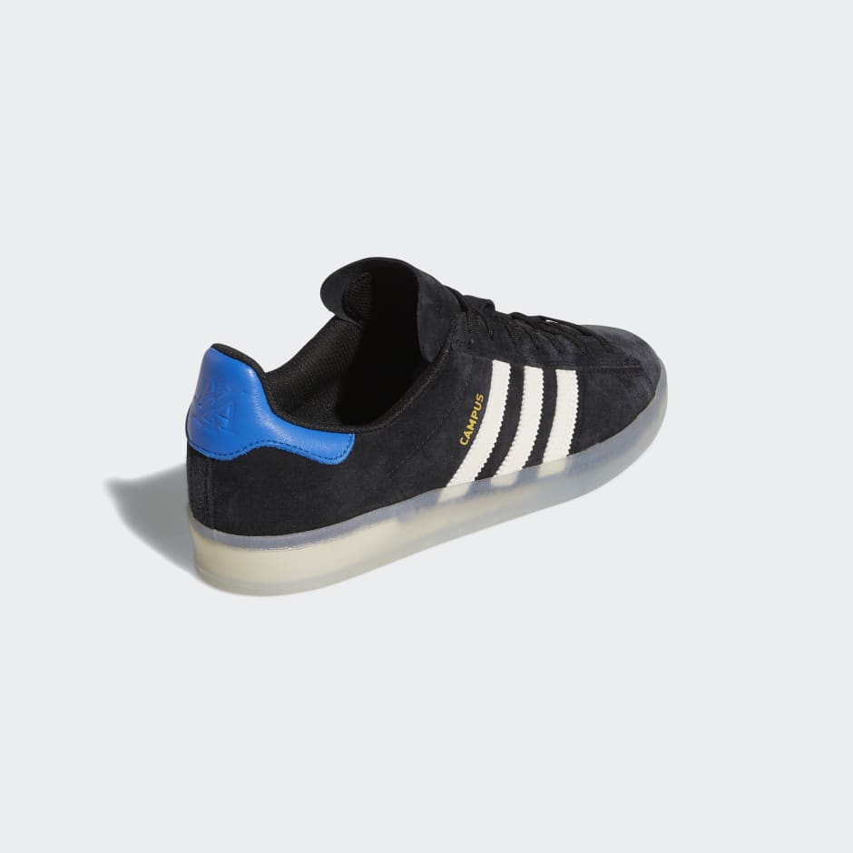 Adidas Shoes Campus Adv X Maxallure Black White Blue Us Size Skateboard Sneakers