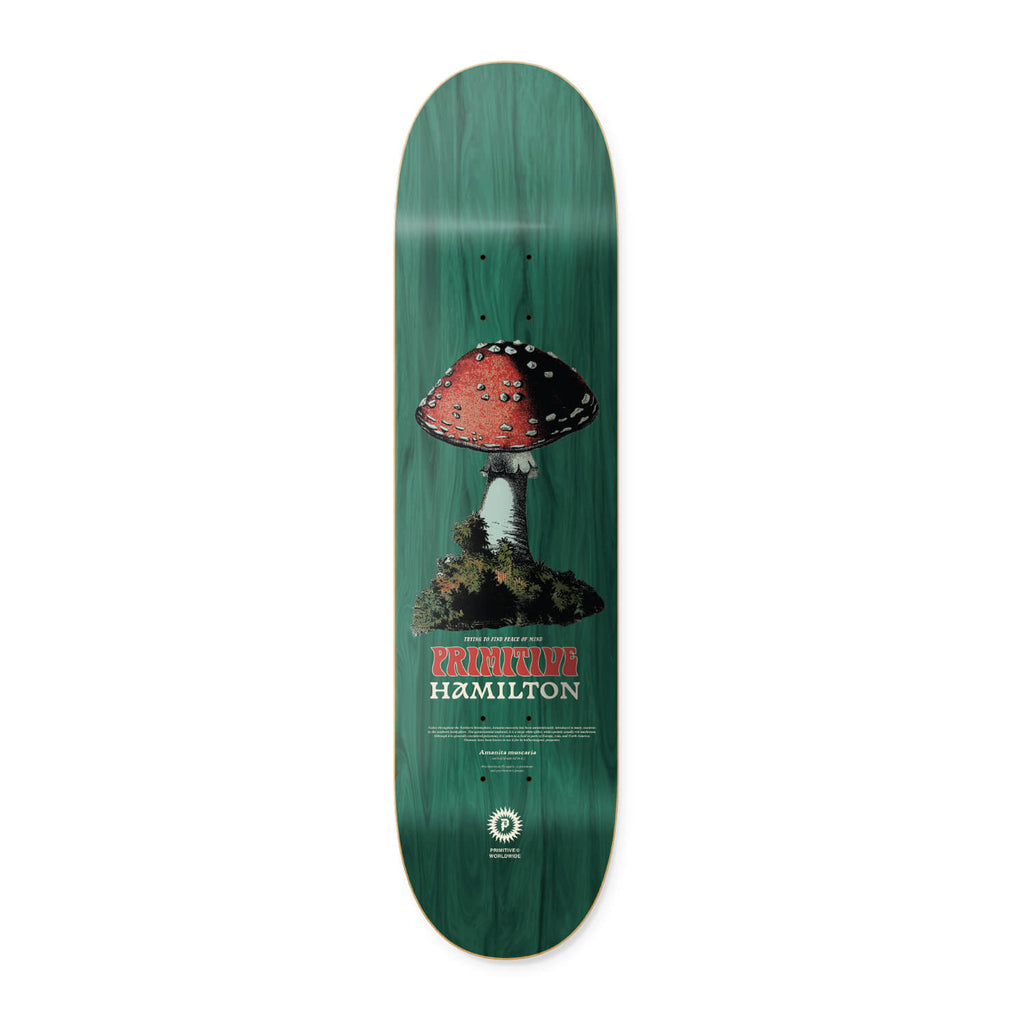 Primitive Skateboard Deck Spencer Hamilton Red Cap 8 38