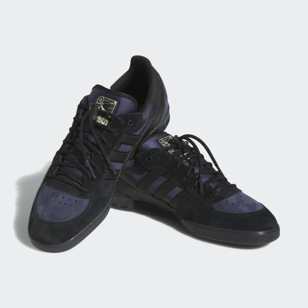 Adidas Shoes Handball Top X Mike Low Black Navy Yellow Us Size Skate Sneakers