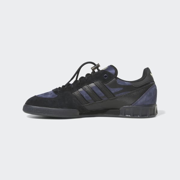 Adidas Shoes Handball Top X Mike Low Black Navy Yellow Us Size Skate Sneakers