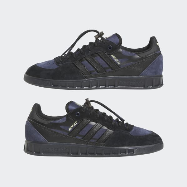 Adidas Shoes Handball Top X Mike Low Black Navy Yellow Us Size Skate Sneakers
