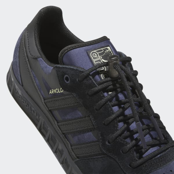 Adidas Shoes Handball Top X Mike Low Black Navy Yellow Us Size Skate Sneakers
