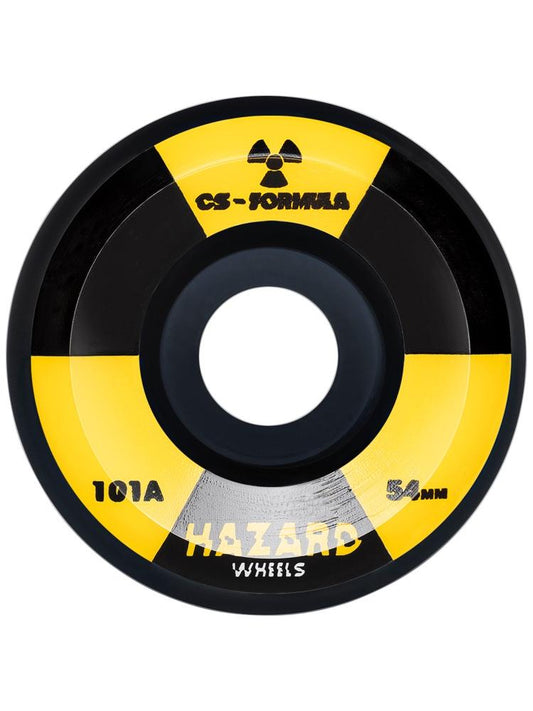 Hazard Skateboard Wheels Radio Active CS Conical Black 52MM