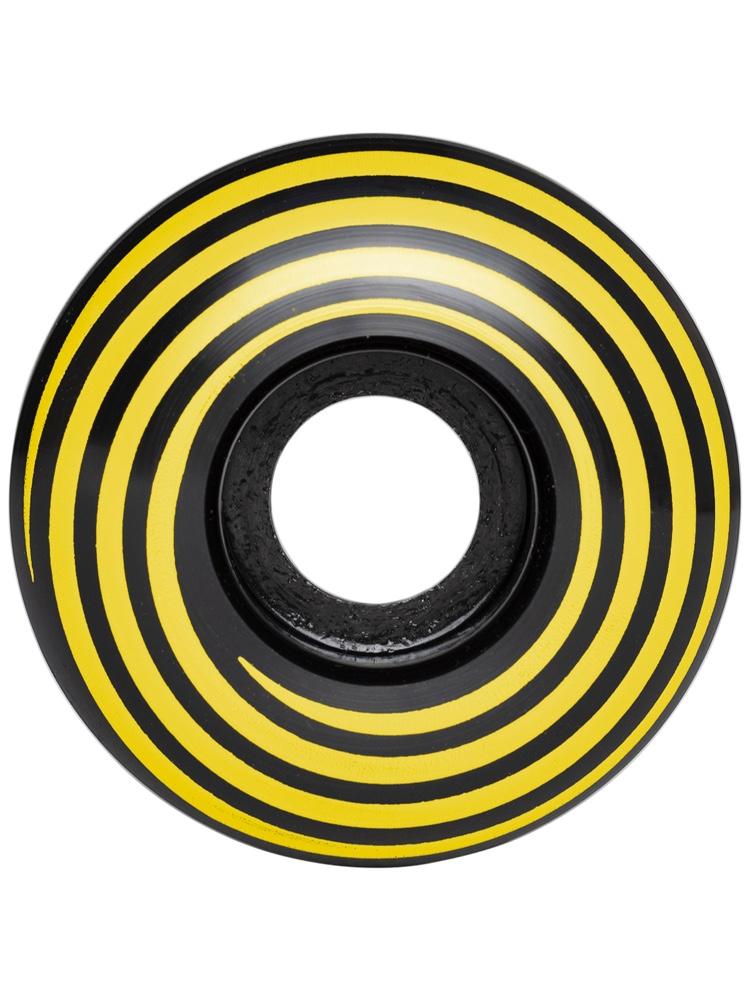 Hazard Skateboard Wheels Swirl CP Radial Black 53MM